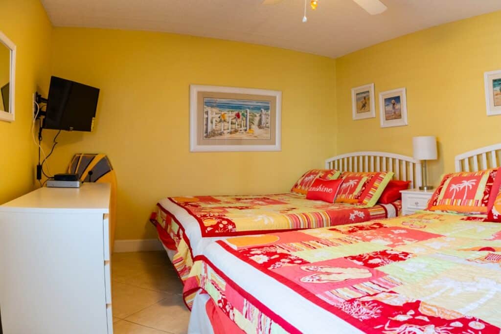 Condo bedroom interior